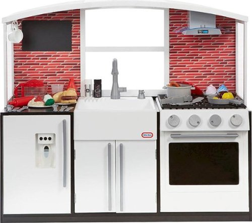 Little Tikes - Modern Kitchen Play Set - White-Front_Standard 