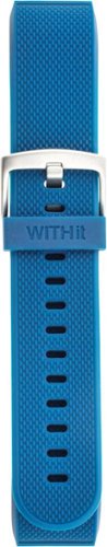 WITHit Silicone Band for Fitbit™ Charge 2 - Blue Woven WORLDWIDE DELIVERY