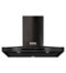 KitchenAid - 36 inches - Externally Vented - Wall Range Hood - Black Stainless Steel-Front_Standard