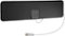 Dynex™ - Paper Thin HDTV Antenna - Black/White-Front_Standard