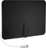 Dynex™ - Long-Range Paper Thin HDTV Antenna - Black/White-Angle_Standard