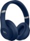 Geek Squad Certified Refurbished Beats Studio³ Wireless Noise Cancelling Headphones - Blue-Angle_Standard