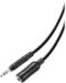 Insignia™ - 6' 3.5mm Male/Female Audio Extension Cable - Black-Front_Standard