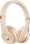 Geek Squad Certified Refurbished Beats Solo3 Wireless Headphones - Satin Gold-Angle_Standard