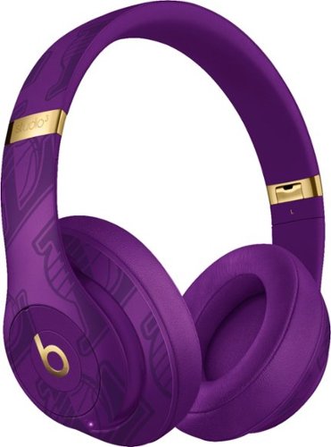 Geek Squad Certified Refurbished Beats Studio³ Wireless Noise Cancelling Headphones - NBA Collection - Lakers Purple-Angle_Standard 
