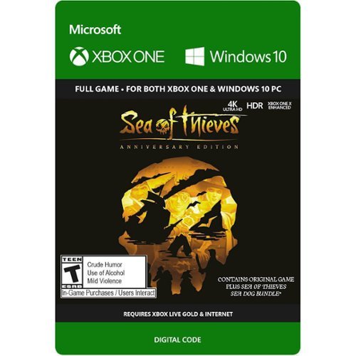 Sea of Thieves Anniversary Edition - Xbox One, Xbox Series X, Xbox Series S [Digital]-Front_Standard 