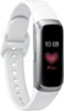 Samsung - Galaxy Fit Activity Tracker + Heart Rate - White-Front_Standard