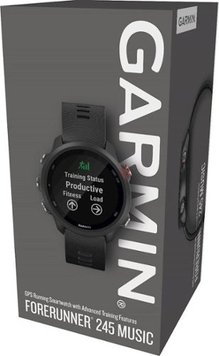 Garmin Forerunner 245 Music GPS Smartwatch 42mm Fiber Reinforced