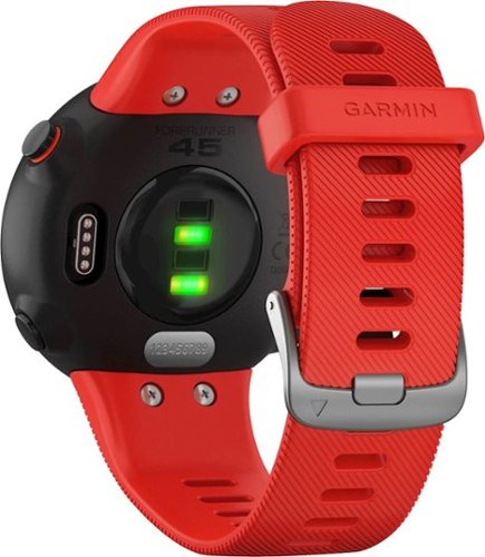 Garmin Forerunner 45 GPS Smartwatch 42mm Fiber-Reinforced Polymer - Lava Red GLOBAL SHIPPING