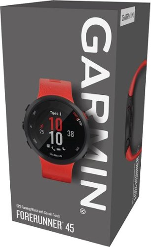 Garmin Forerunner 45 GPS Smartwatch 42mm Fiber-Reinforced Polymer - Lava Red BUY IN EUROPE