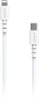 Anker - PowerLine 3' Lightning-to-USB Type C Charge-and-Sync Cable - White-Front_Standard