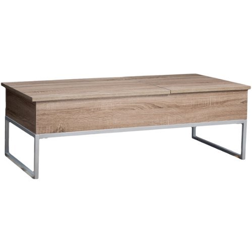 Noble House - Kearny Coffee Table - Brown-Front_Standard 
