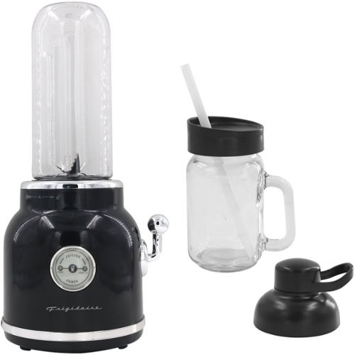 Frigidaire - Retro 2-Speed Blender - Black-Front_Standard 
