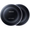 Samsung - Fast Charge Pad Qi Certified Fast Charge Wireless Charging Pad for iPhone®/Android (2 Pack) - Black-Front_Standard