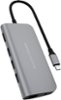 Hyper - HyperDrive 9-in-1 USB-C Hub - Space Gray-Front_Standard