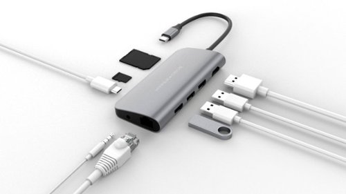 Hyper Drive 9-in-1 USB-C Hub - Space Gray WHERE TO BUY