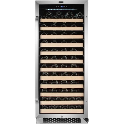 Photos - Wine Cooler Whynter  100-Bottle  - Stainless Steel BWR-1002SD 