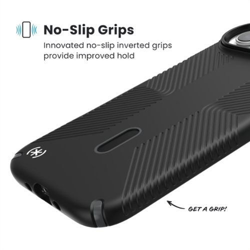Speck Not Applicable - Presidio2 Grip ClickLock Case for Apple iPhone Air - Black/White WORLDWIDE DELIVERY