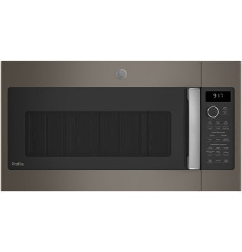GE Profile - 1.7 Cu. Ft. Convection Over-the-Range Microwave with Sensor Cooking-Front_Standard 