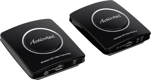 Actiontec - MyWirelessTV2 Wireless Video Transmitter and Receiver - Black