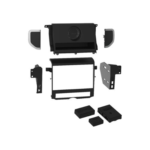 Metra - Dash Kit for Select 2010-2016 Land Rover LR4 Vehicles - Black