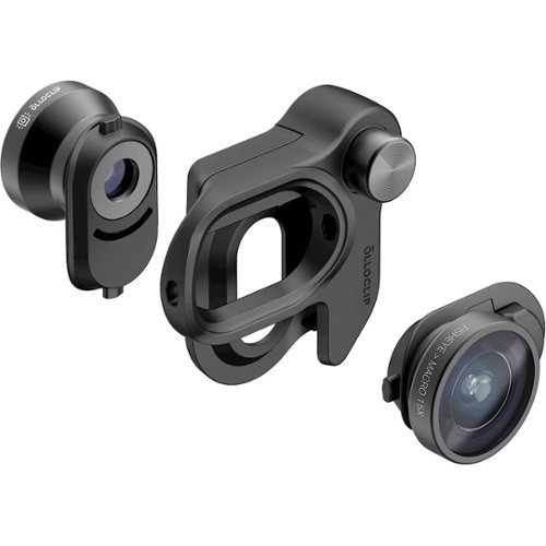  OlloClip - Mobile Photography Box Set for Apple iPhone X - Black