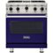 Viking - Professional 5 Series 4.0 Cu. Ft. Freestanding Gas Convection Range - Cobalt Blue-Front_Standard