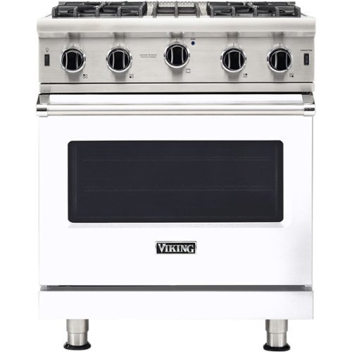 Viking - Professional 5 Series 4.0 Cu. Ft. Freestanding Gas Convection Range - White