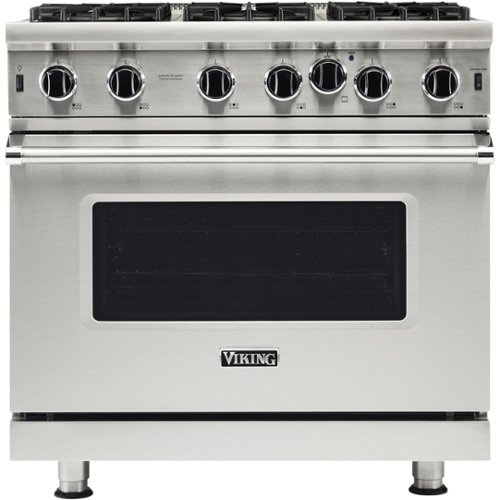 

Viking - Professional 5 Series 5.1 Cu. Ft. Freestanding LP Gas Convection Range - Stainless steel