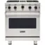Front. Viking - Professional 5 Series 4.0 Cu. Ft. Freestanding Gas Convection Range - Stainless Steel.