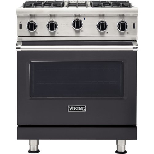 Viking - Professional 5 Series 4.0 Cu. Ft. Freestanding Gas Convection Range - Graphite Gray-Front_Standard 
