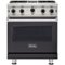 Viking - Professional 5 Series 4.0 Cu. Ft. Freestanding Gas Convection Range - Graphite Gray-Front_Standard