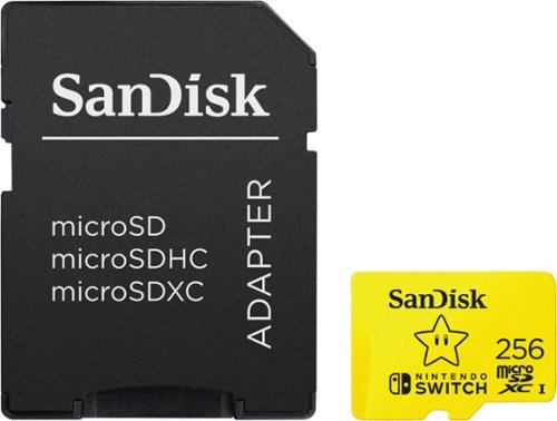 SanDisk 256GB microSDXC UHS-I Memory Card for Nintendo Switch 1 BUY IN EUROPE
