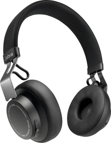 Jabra - Elite 25h Wireless On-Ear Headphones - Titanium Black-Angle_Standard 
