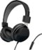 JLab - Neon Wired On-Ear Headphones - Black-Left_Standard