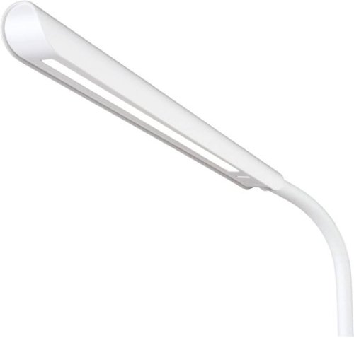 OttLite Power Up LED Desk Lamp with Wireless Charging - White GLOBAL SHIPPING