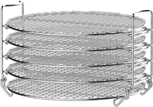 Foodi Dehydrator Stand for Select Ninja Air Fryers - Stainless Steel-Angle_Standard 