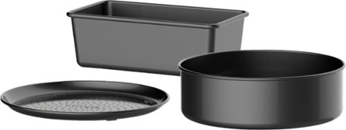 Ninja - Foodi 3-Piece Bakeware Set - Gray-Angle_Standard 
