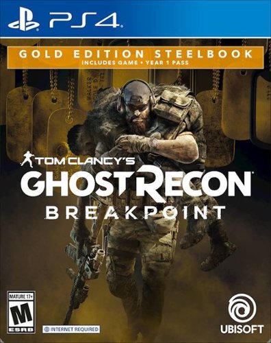  Tom Clancy's Ghost Recon Breakpoint Gold Edition SteelBook - PlayStation 4, PlayStation 5