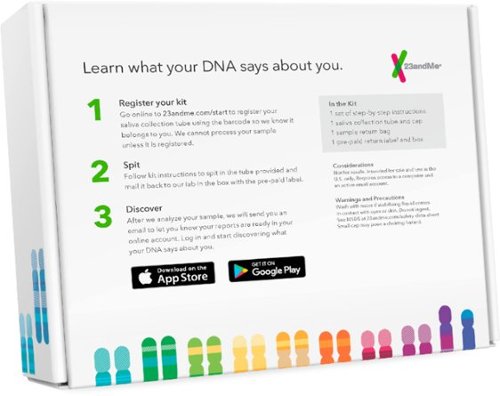 23andMe Health + Ancestry Saliva Collection Kit - Multi HOW TO BUY