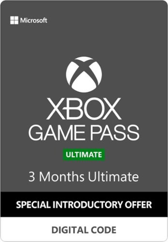 Microsoft - Xbox Game Pass Ultimate - 3 Month Membership Introductory Offer [Digital]-Front_Standard 