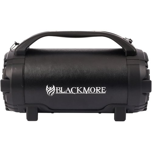 Blackmore - BTU-5001 Portable Bluetooth Speaker - Black-Front_Standard 