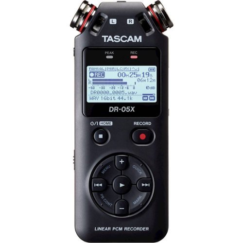 TASCAM - Stereo Handheld Digital Audio Recorder and USB Audio Interface