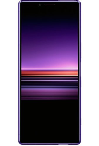 Sony - Xperia 1 with 128GB Memory Cell Phone (Unlocked)-Front_Standard 