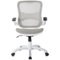 OSP Home Furnishings - Riley Office Chair - White-Front_Standard