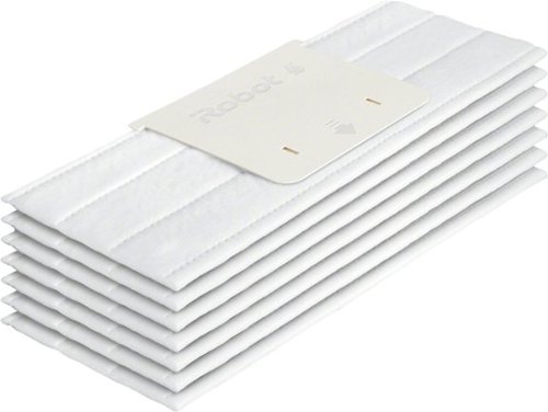 Dry Sweeping Pads for iRobot Braava jet m Series Robot Mops (7-Pack) - White