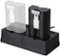 Wasserstein - Battery Charging Station and 1 Battery for Select Ring Rechargeable Batteries - Black-Front_Standard