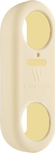Wasserstein - Protective Silicone Skin for Nest Hello Video Doorbell - Beige-Angle_Standard 
