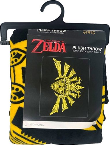  Nintendo - The Legend of Zelda Fleece Blanket - Black