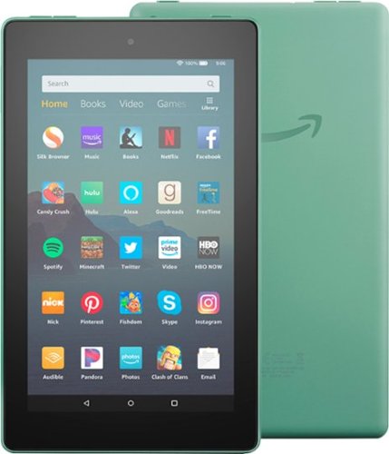 Amazon - Fire 7 Tablet (7" display, 16 GB) - Sage - Sage